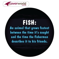 Printed Spare Tyre - Wheel Cover - Meaning of Fish