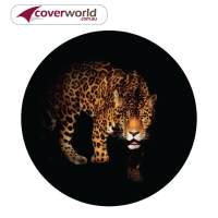 Printed Spare Tyre - Wheel Cover - Leopard