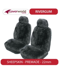Toyota Landcruiser 200 Series Aftermarket Sheepskin Seat Covers - Front Seats