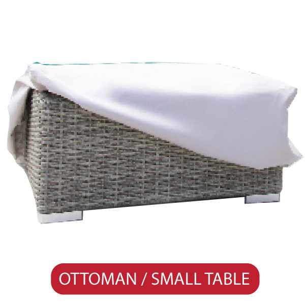 Ottoman Cover - Small Table Cover